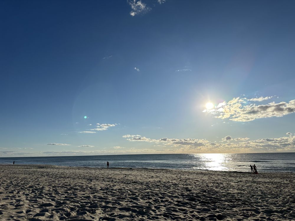 Die Dänische Nordsee bei Hvide Sande am 2. Oktober 2024