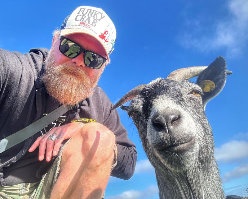 Ich und mein neuer BFF.