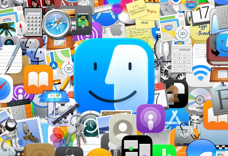 macOS Icon History — Basic Apple Guy